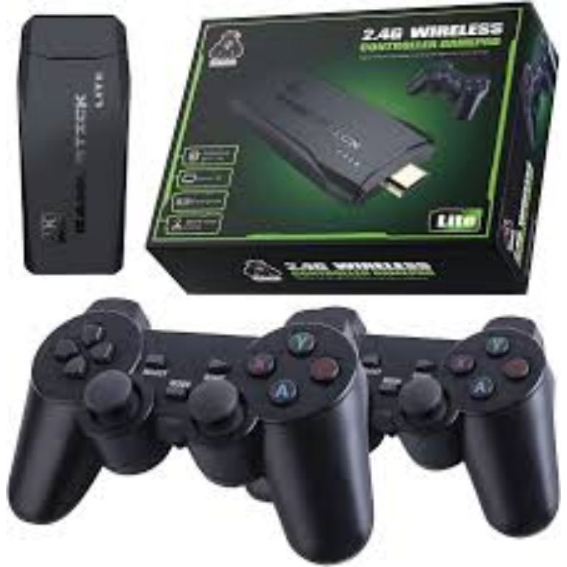 Video Game Stick 4K Original 64G - 10.000 Jogos e Controle Sem Fio***Leia o anúncio