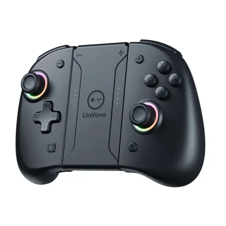 Controle Para Nintendo Switch Sem Fio Hall Effect Joystick, Preto