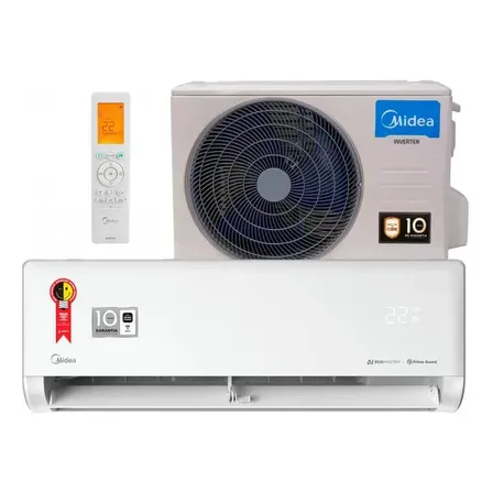 Ar Cond Split Inverter Midea Ia Ecomaster 9k Btus Frio 42EZVCA09M5