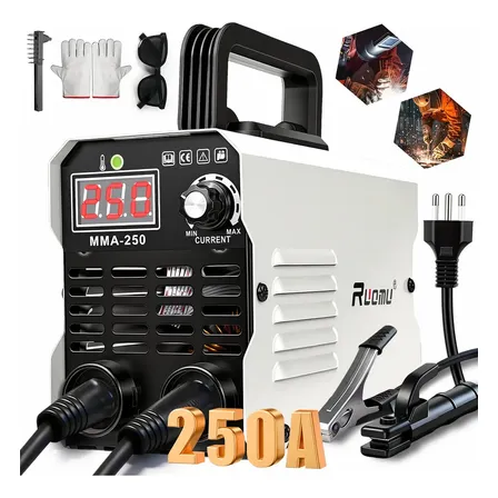 Máquina De Solda Inversora MMA 250A Sem Gás