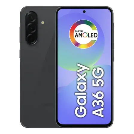 Smartphone Samsung Galaxy A36 5g 128gb 6gb Ram Câmera Tripla De Até 50mp Selfie De 12mp Ip67 Super Amoled 6.7'' Nfc Recursos Ai Android E Segurança Snapdragon - Preto