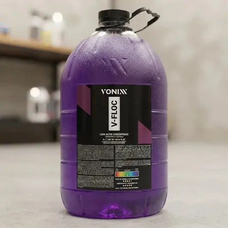 Shampoo Automotivo Neutro Concentrado V Floc 5L Vonixx