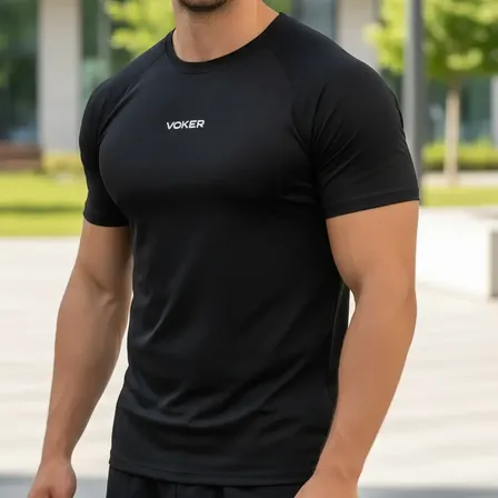 Camisetas Raglan Proteção Uv Térmica Camisas Dry Fit Voker